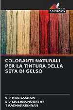 COLORANTI NATURALI PER LA TINTURA DELLA SETA DI GELSO