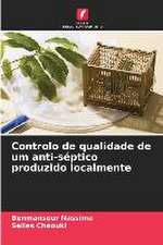 Controlo de qualidade de um anti-séptico produzido localmente