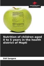 Nutrition of children aged 0 to 5 years in the health district of Mopti