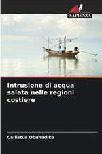 Intrusione di acqua salata nelle regioni costiere