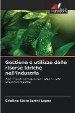 Gestione e utilizzo delle risorse idriche nell'industria