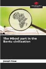 The Mbosi part in the Bantu civilization