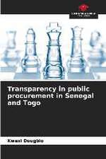 Transparency in public procurement in Senegal and Togo