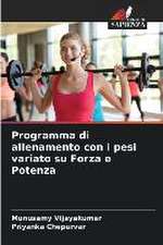 Programma di allenamento con i pesi variato su Forza e Potenza