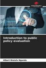 Introduction to public policy evaluation