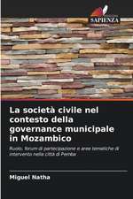 La società civile nel contesto della governance municipale in Mozambico