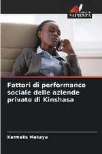 Fattori di performance sociale delle aziende private di Kinshasa