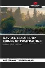 DAVIDIC LEADERSHIP MODEL OF PACIFICATION