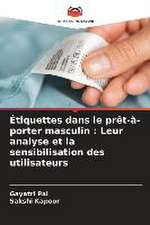 Étiquettes dans le prêt-à-porter masculin : Leur analyse et la sensibilisation des utilisateurs