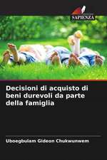 Decisioni di acquisto di beni durevoli da parte della famiglia