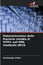 Determinazione della frazione mutata di NPM1 nell'AML mediante dPCR