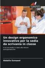 Un design ergonomico innovativo per la sedia da scrivania in classe