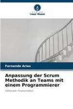 Anpassung der Scrum Methodik an Teams mit einem Programmierer