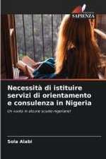 Necessità di istituire servizi di orientamento e consulenza in Nigeria