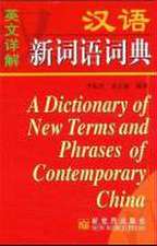 A Dictionary New Terms and Phrases of Contemporary China