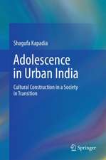 Adolescence in Urban India