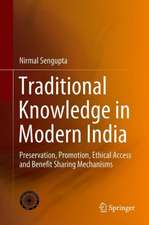 Traditional Knowledge in Modern India