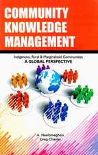 Community Knowledge Management (Indigeneous, Rural & Marginalized Communities)