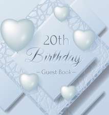 20th Birthday Guest Book