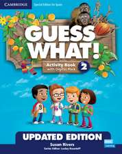 Guess What! Level 2 Activity Book with Digital Pack and Home Booklet Special Edition for Spain Updated