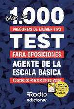 Ertzaintza y Policía local. Agentes de la Escala Básica. Más de 1.000 preguntas de examen tipo test.