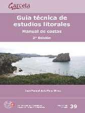 Guia técnica de estudios litorales. Manual de costas