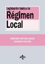 Legislación de régimen local