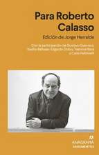 Para Roberto Calasso