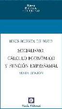 Socialismo, Calculo Economico Y Funcion Empresarial 2020