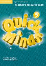 Quick Minds Level 5 Teacher's Resource Book Spanish Edition