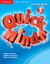 Quick Minds Level 2 Activity Book Spanish Edition