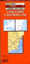 Costa Calida - Costa Blanca South Tourist Map 1:150, 000