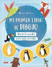 Mi primer libro de dibujo : más de 50 animales paso a paso para niños