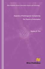 Aspects of Kolmogorov Complexity the Physics of Information