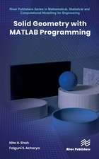 Solid Geometry with MATLAB Programming