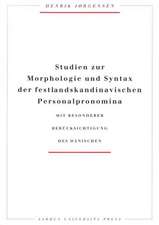 Studien zur Morphologie und Syntax der Festlandskandinavischen