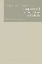 Receptions and Transformations of the Bible