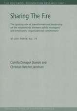 Sharing the Fire: The Igniting Role of Transformational Leadership on the Relationship Between Public Managers' & Employees' Organizational Commitment
