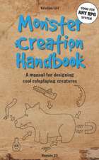 Monster Creation Handbook: A manual for designing cool roleplaying creatures