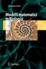 Modelli Matematici in Biologia