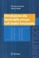 Introduzione alla teoria della misura e all’analisi funzionale