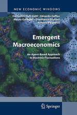 Emergent Macroeconomics: An Agent-Based Approach to Business Fluctuations