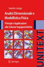 Analisi Dimensionale e Modellistica Fisica