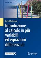 Introduzione al calcolo in più variabili ed equazioni differenziali