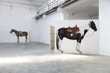 Lara Nickel: 12 Horses-Homage to Jannis Kounellis