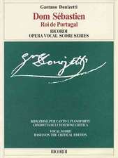 Dom Sebastien: Vocal Score