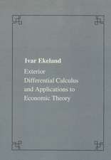 Exterior differential calculus and applications to economic theory