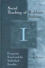 The Social Teachings of Rabbinic Judaism (3 vols)