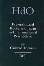 Pre-industrial Korea and Japan in Environmental Perspective