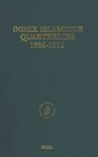 Index Islamicus Quarterlies 1986-1989